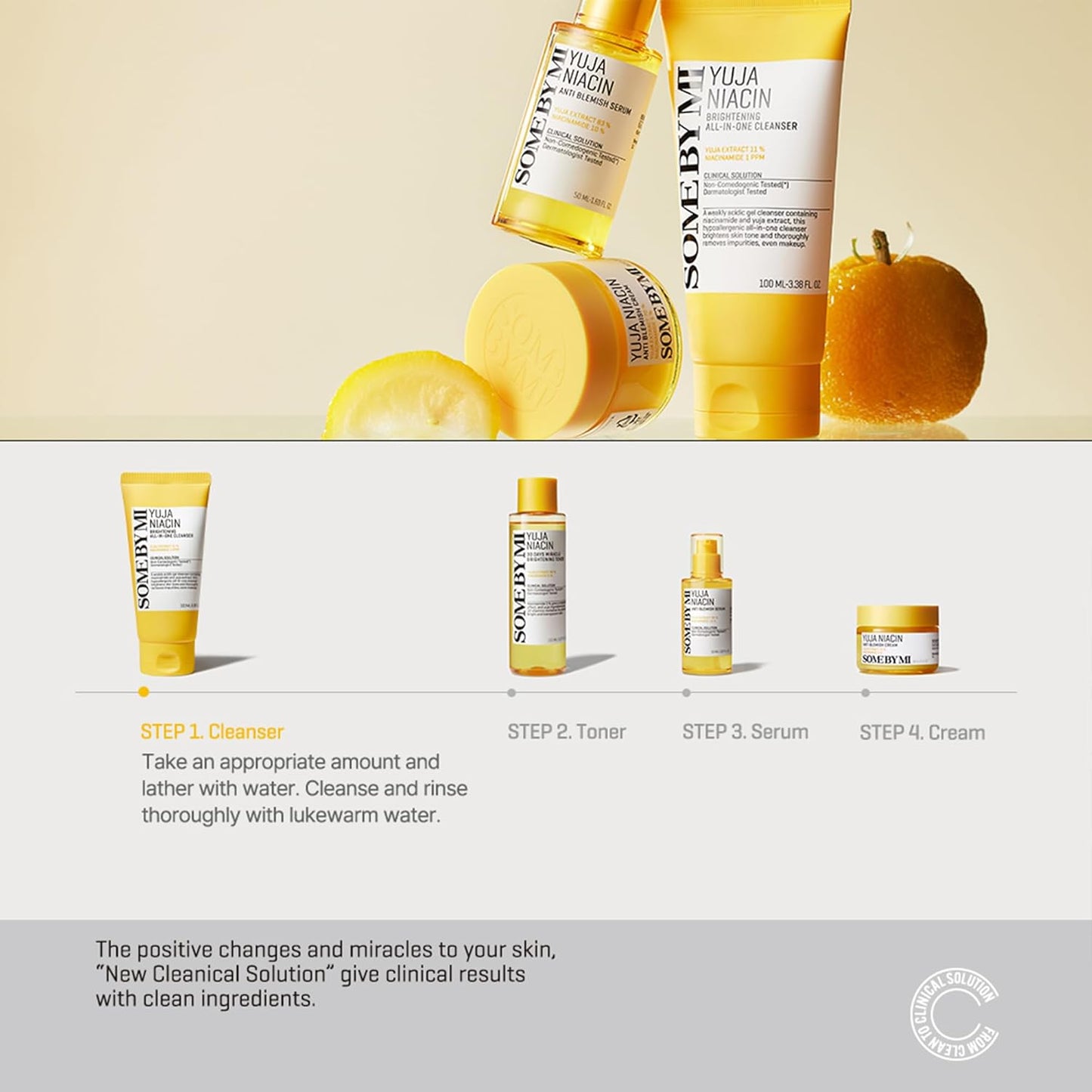 Some By Mi Yuja Niacin Brightening Cleanser - Some By Mi K-Beauty