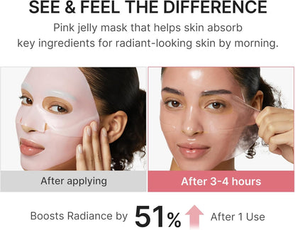 Medicube PDRN Pink Collagen Jelly Mask 4pack - Medicube K-Beauty
