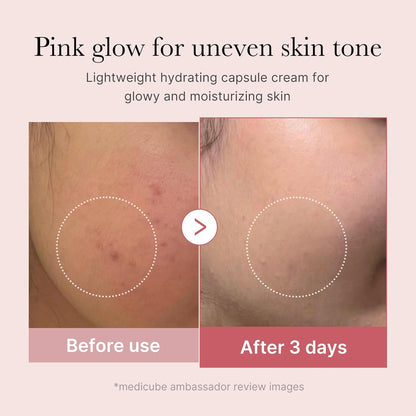 Medicube PDRN Pink Collagen Capsule Cream, 55g - Medicube K-Beauty