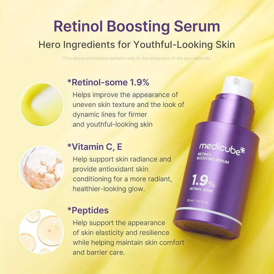 Medicube Retinol Boosting Serum - Medicube K-Beauty