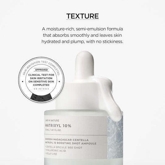 SKIN1004 Matrixyl 10 Boosting Shot Ampoule 30ml