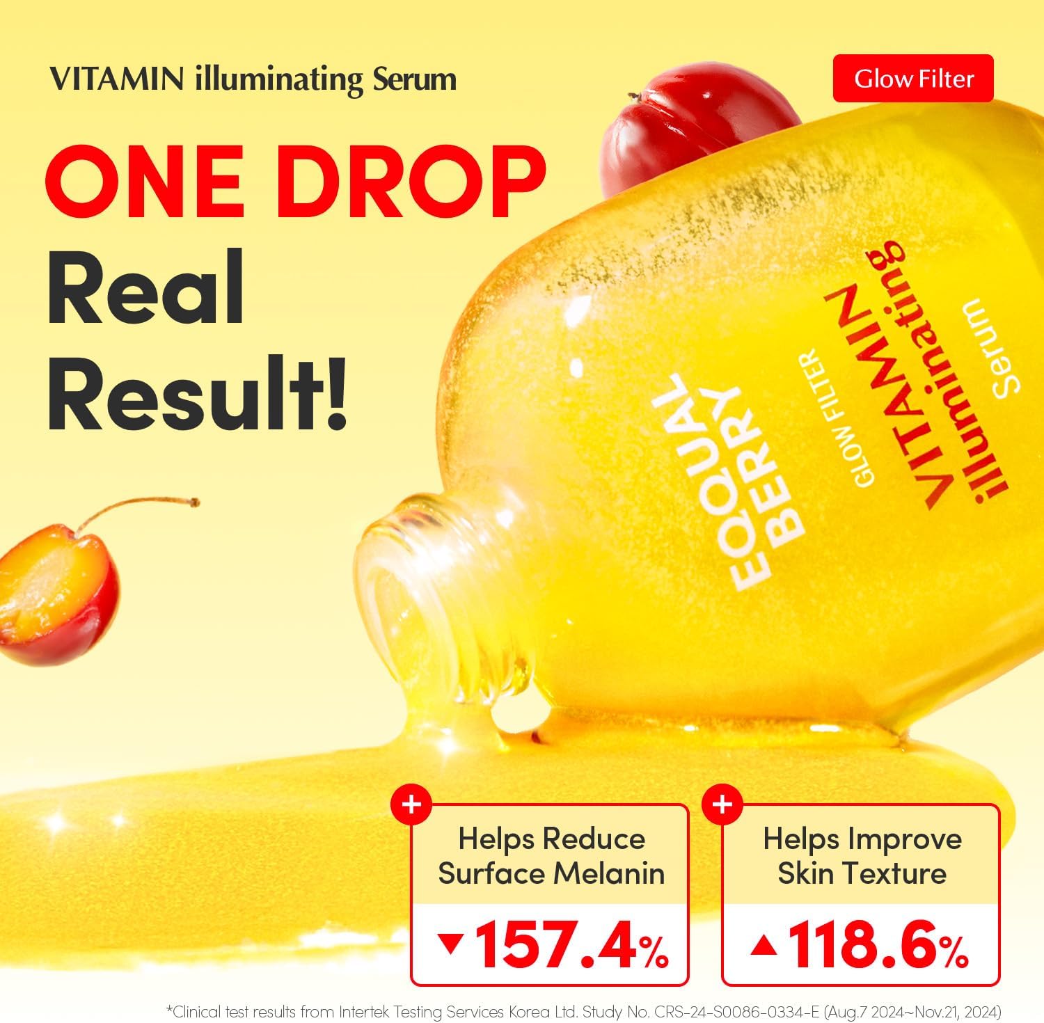 Eqqualberry Vitamin Illuminating Serum - Eqqualberry K-Beauty