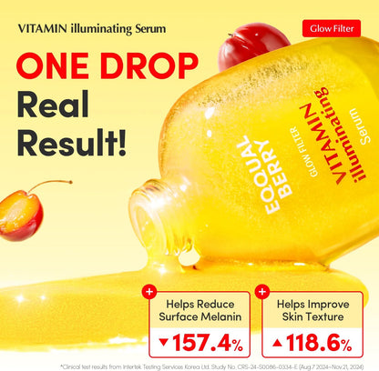 Eqqualberry Vitamin Illuminating Serum - Eqqualberry K-Beauty