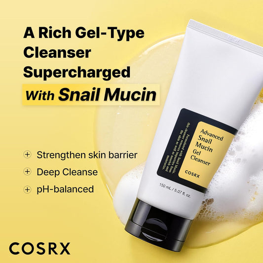 COSRX Advanced Snail Mucin Gel Cleanser 150ml - COSRX K-Beauty