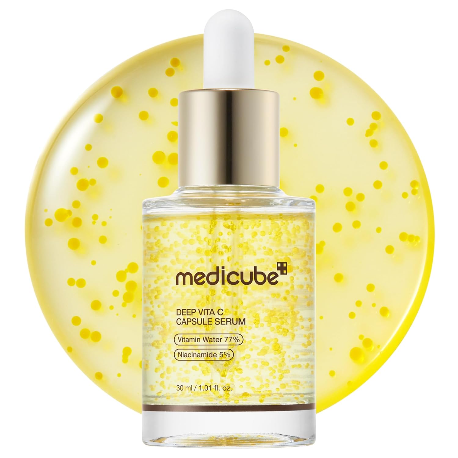 Medicube Deep Vitamin C Capsule Serum 30ml - Korean Vitamin C Brightening Serum K-Beauty