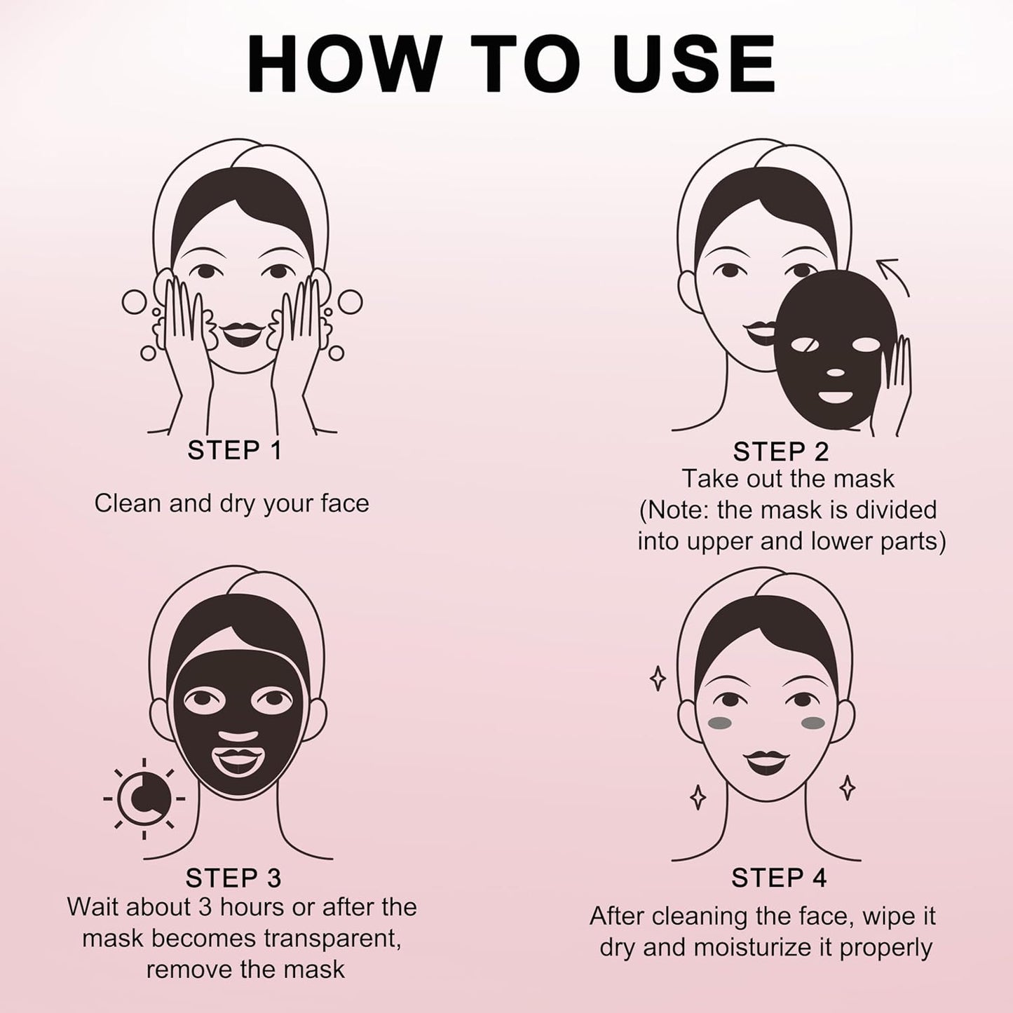 Medicube PDRN Pink Collagen Gel Mask 4-Pack - Medicube K-Beauty