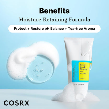 COSRX Low pH Good Morning Gel Cleanser - COSRX K-Beauty