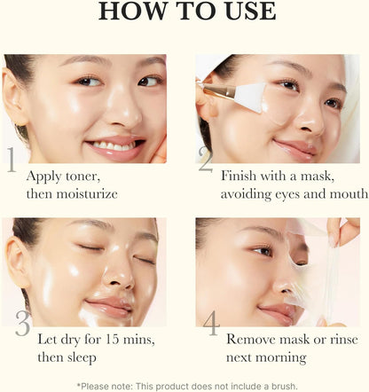 Medicube Kojic Acid Turmeric Night Mask - Medicube K-Beauty