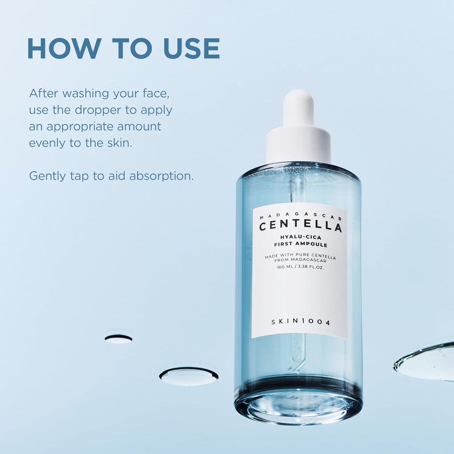 SKIN1004 Hyalu-Cica First Ampoule 100ml - SKIN1004 K-Beauty