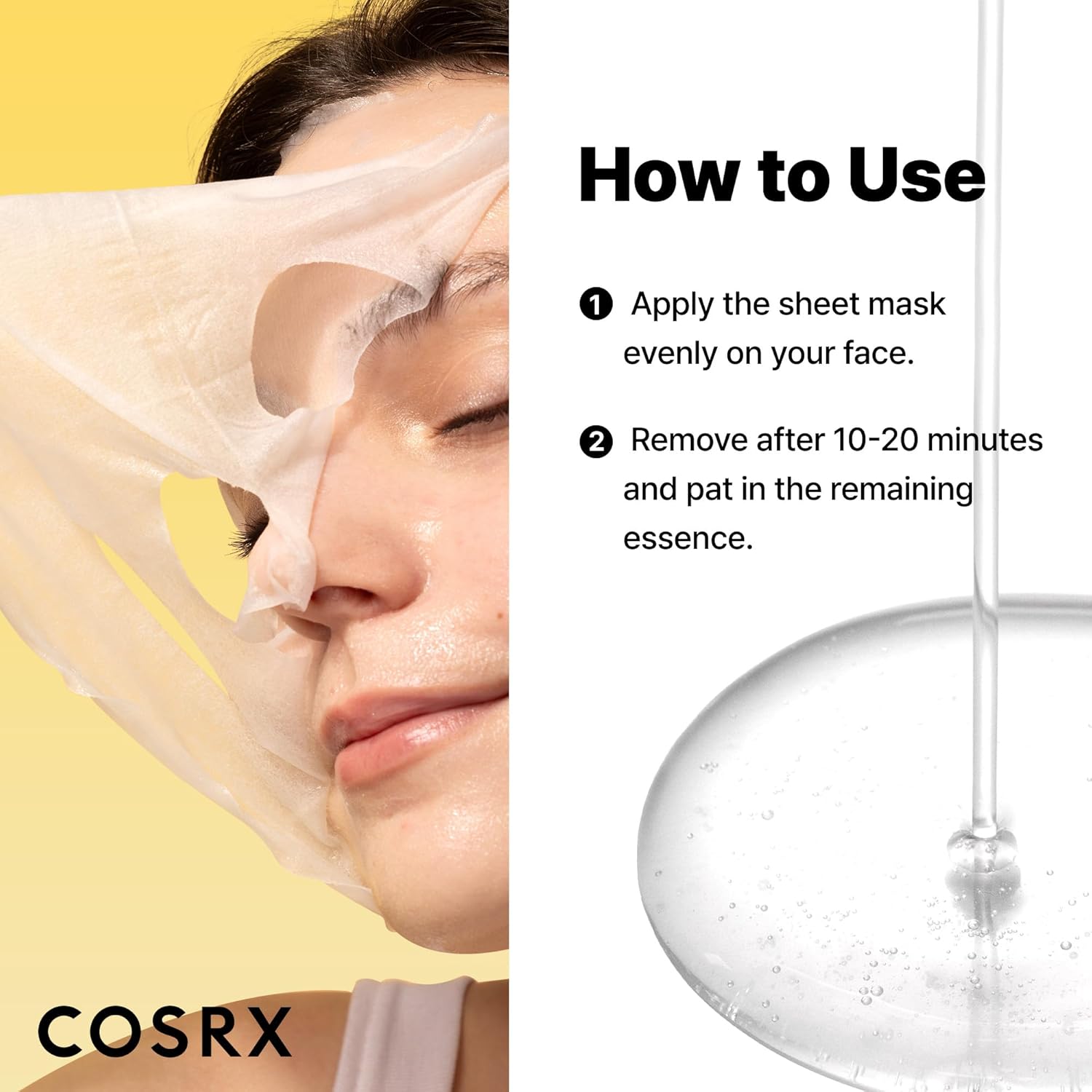 COSRX Snail Mucin Sheet Mask 10 Pack - COSRX K-Beauty