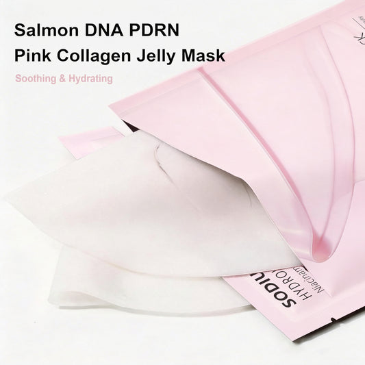 Medicube PDRN Pink Collagen Gel Mask 4-Pack - Medicube K-Beauty