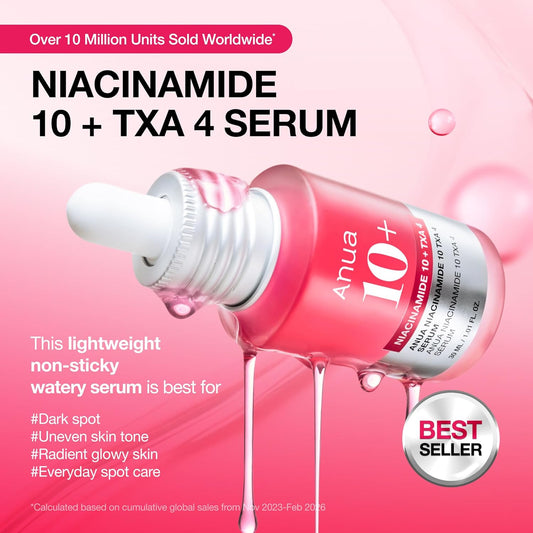 Anua Niacinamide 10 + TXA 4 Serum - Anua K-Beauty