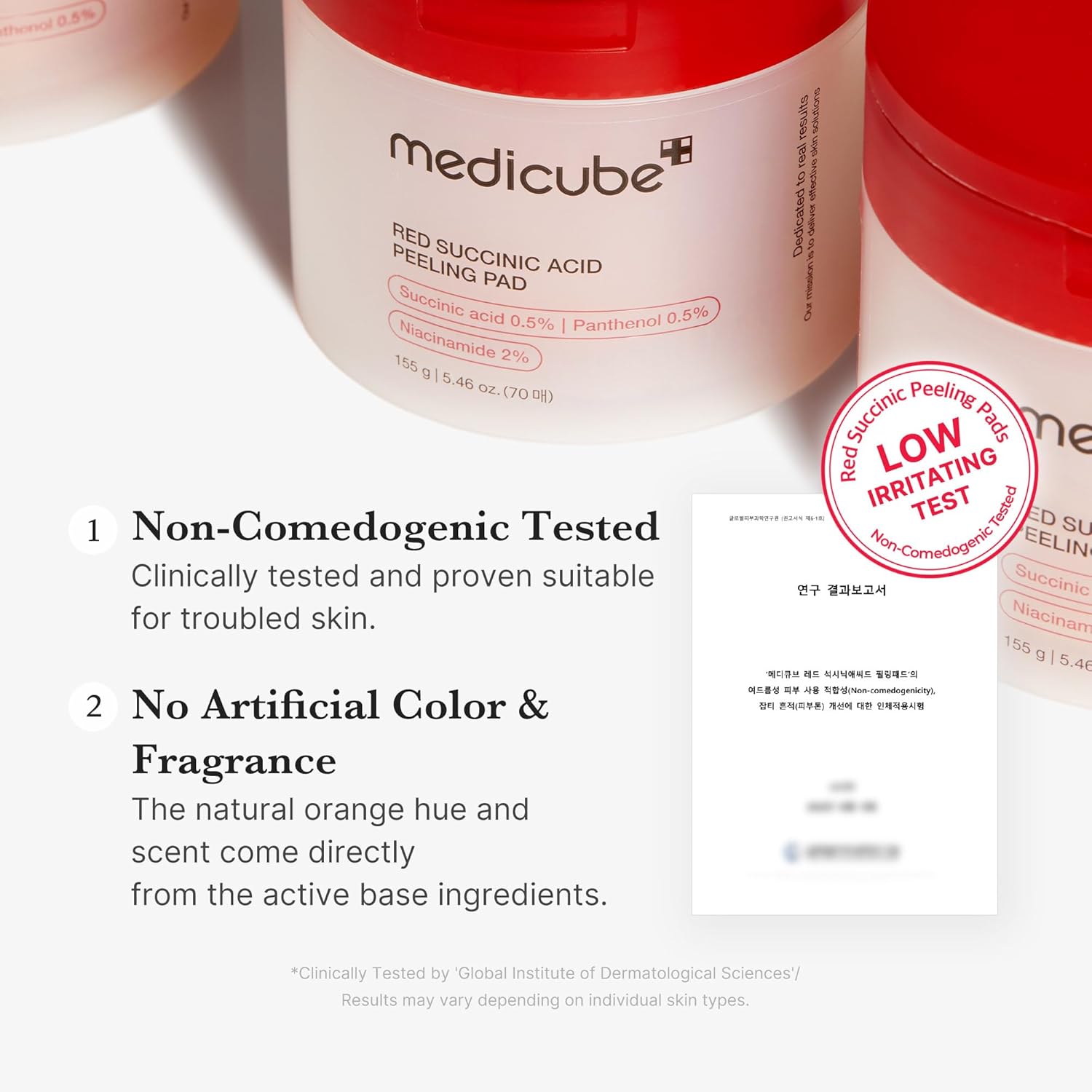 Medicube Red Succinic Acid Peeling Pads - Medicube K-Beauty