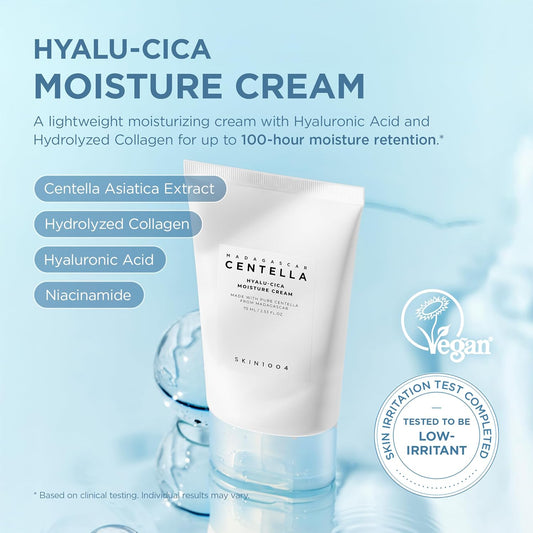 SKIN1004 Hyalu-Cica Moisture Cream 75ml - SKIN1004 K-Beauty