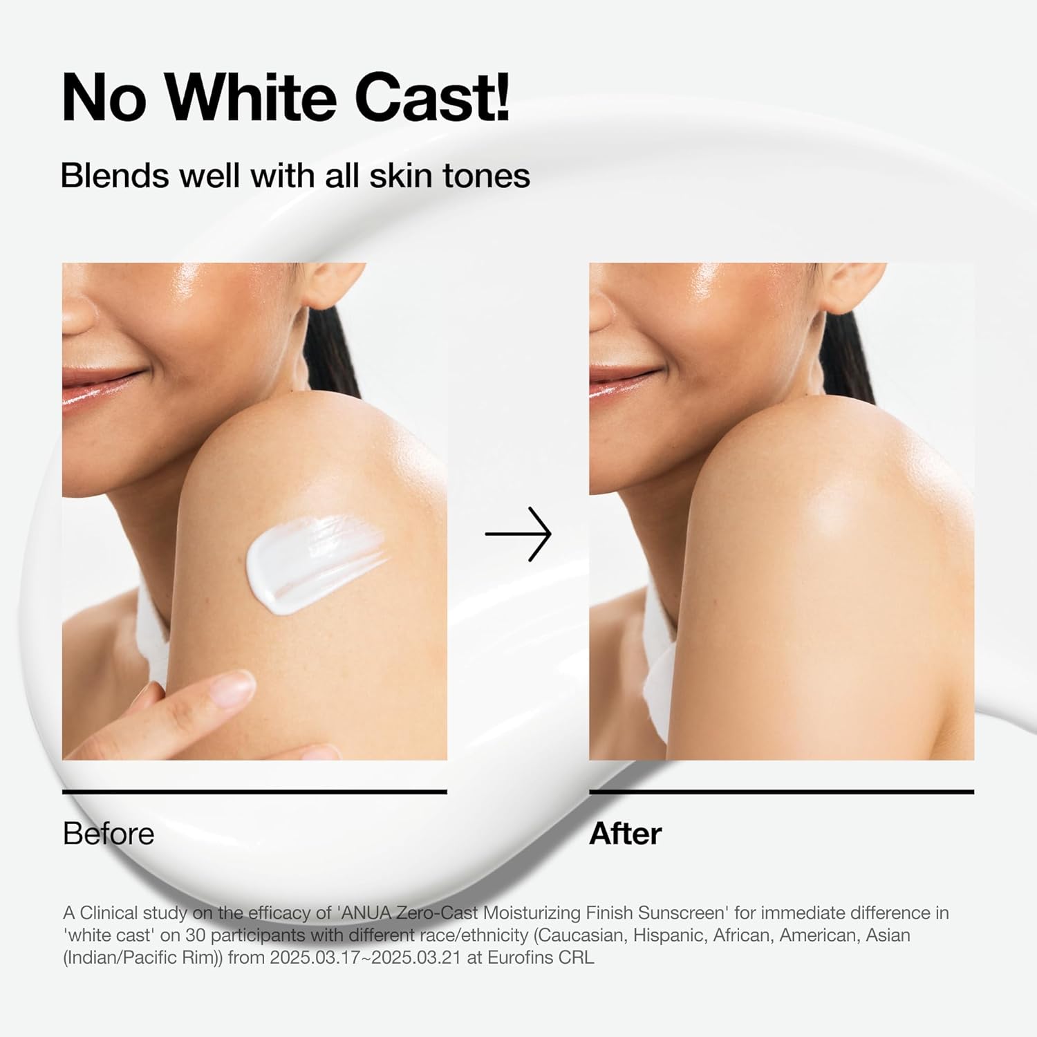 Anua Zero-Cast Sunscreen SPF50 50ml - Anua K-Beauty
