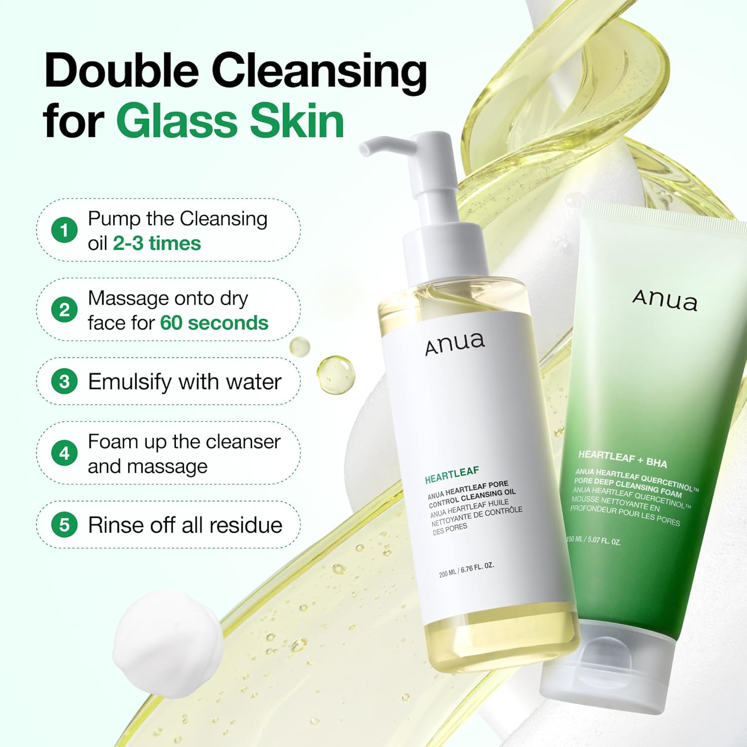 Anua Heartleaf Pore Control Cleansing Oil 200ml - Anua K-Beauty
