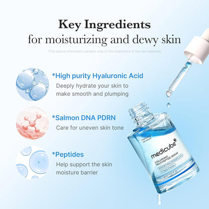 Medicube hyaluronic multi-peptide serum 30ml - Medicube K-Beauty