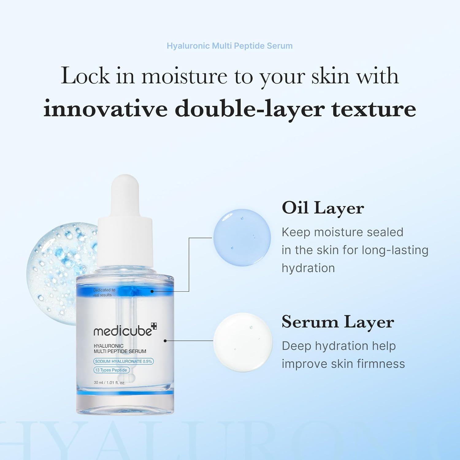 Medicube hyaluronic multi-peptide serum 30ml - Medicube K-Beauty