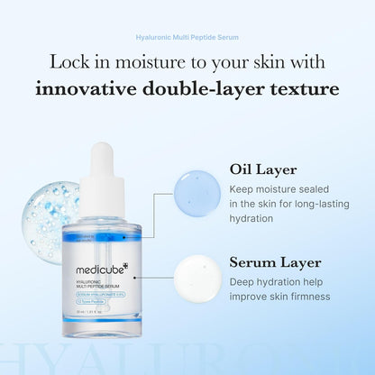 Medicube hyaluronic multi-peptide serum 30ml - Medicube K-Beauty