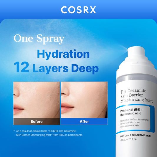 COSRX The Skin Barrier Moisturizing Mist 120ml - COSRX K-Beauty