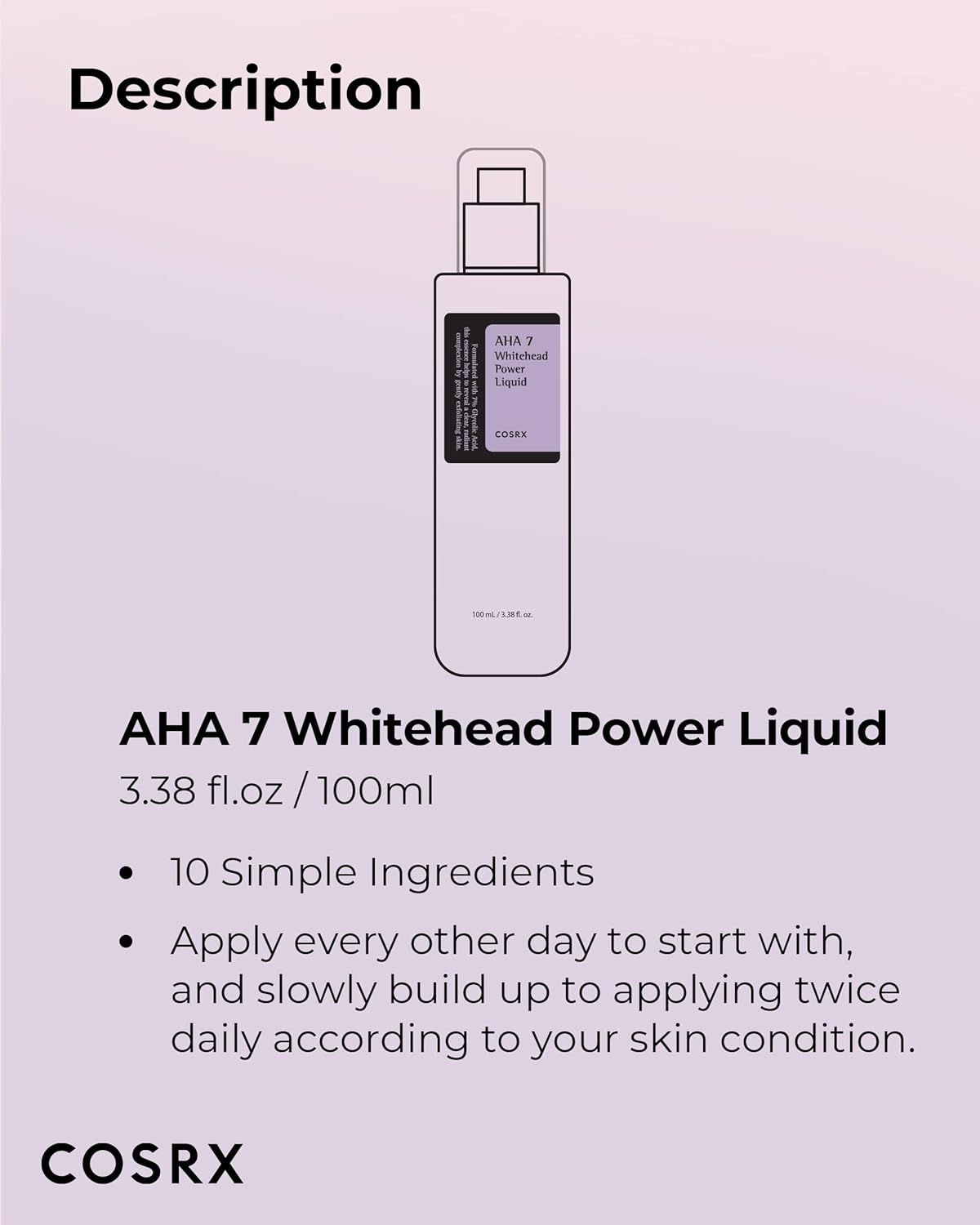 COSRX AHA 7 Whitehead Power Liquid - COSRX K-Beauty