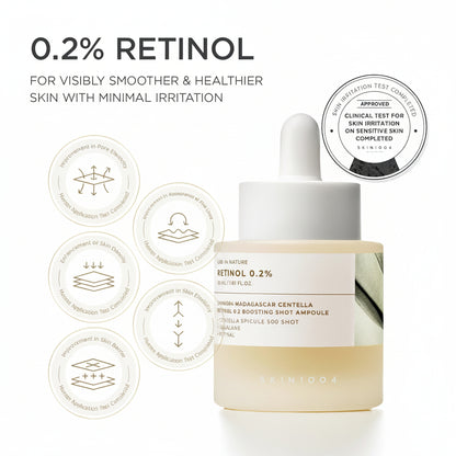 SKIN1004 Retinol 0.2% Boosting Ampoule 30ml - SKIN1004 K-Beauty