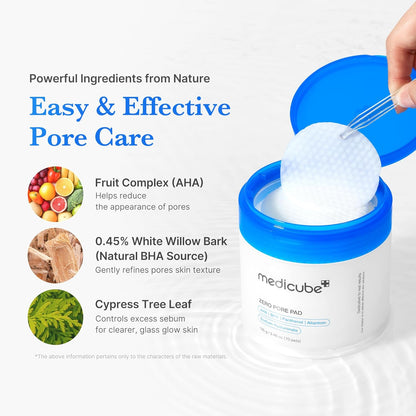 Medicube Zero Pore Pad 2.0 - Medicube K-Beauty