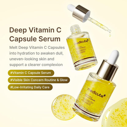 Medicube Deep Vitamin C Capsule Serum 30ml - Medicube K-Beauty