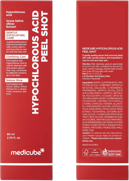 Medicube Rice Peel Shot 80ml - Medicube K-Beauty