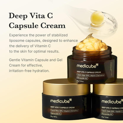 Medicube Deep Vitamin C Capsule Cream - Medicube K-Beauty