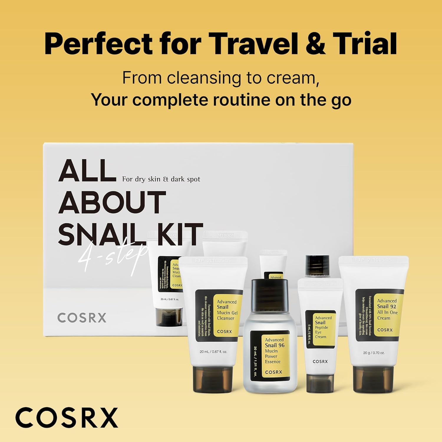 Cosrx All About Snail Kit - COSRX K-Beauty
