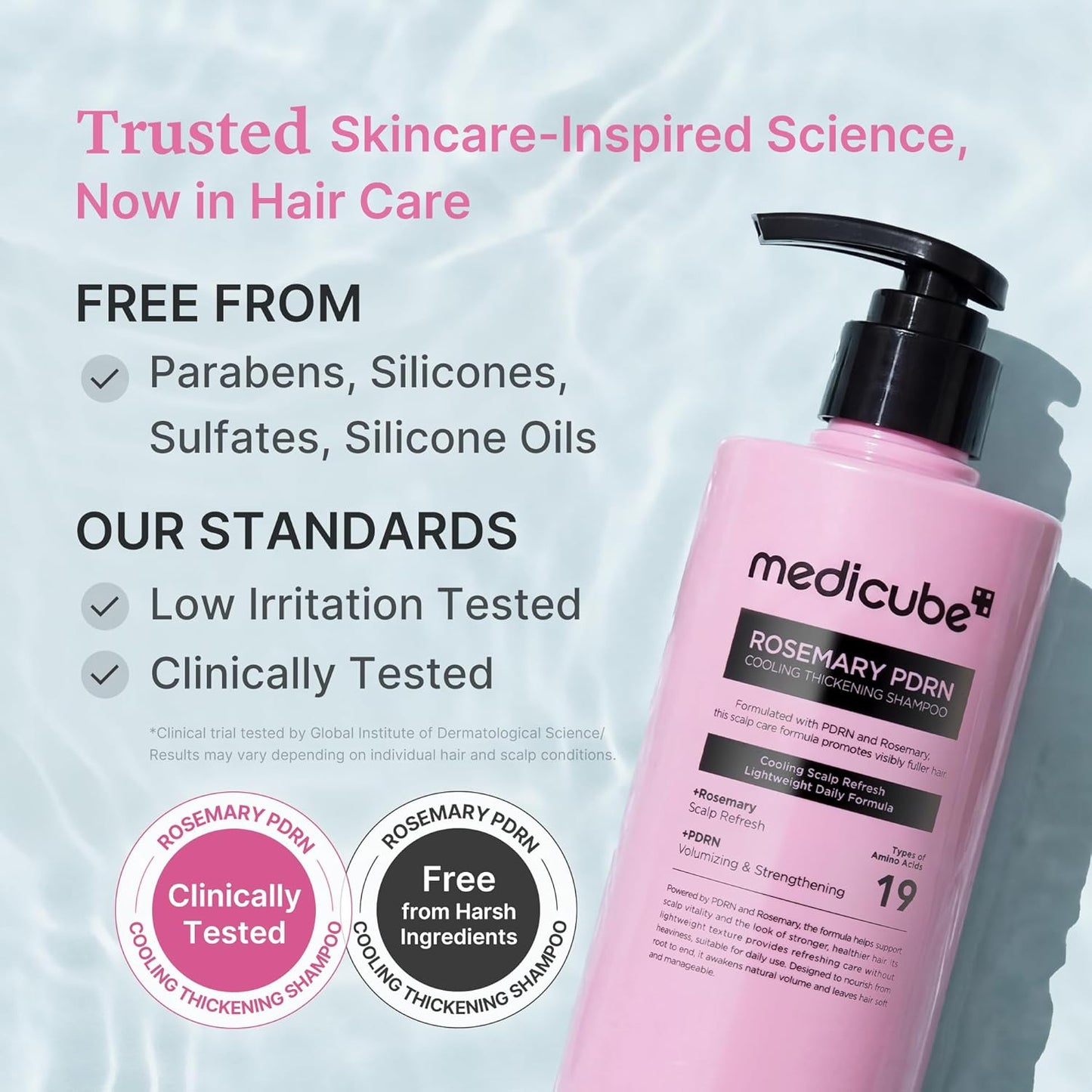 Medicube Rosemary PDRN Thickening Shampoo 400ml - Medicube K-Beauty