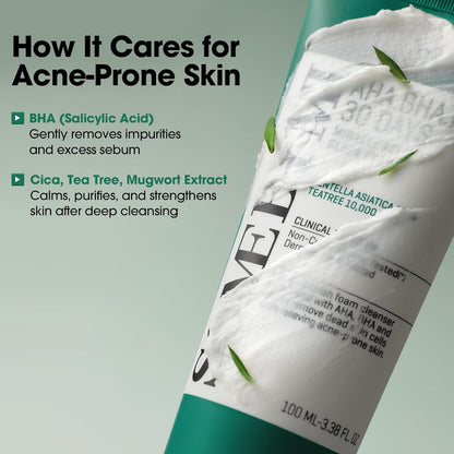 Some By Mi AHA BHA PHA Miracle Acne Foam - Some By Mi K-Beauty