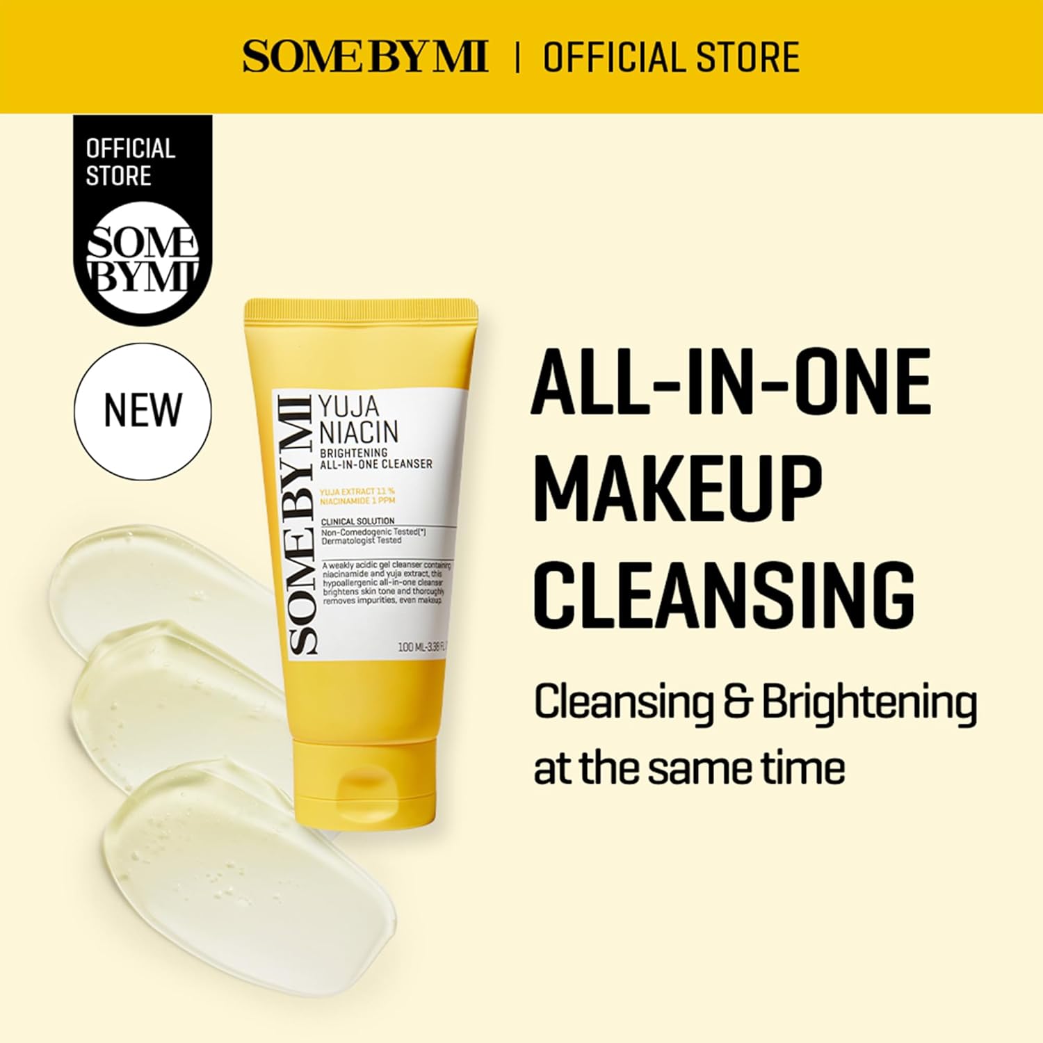 Some By Mi Yuja Niacin Brightening Cleanser - Some By Mi K-Beauty