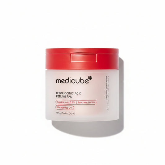 Medicube Red Succinic Acid Peeling Pads - Korean Exfoliating Peeling Pads K-Beauty