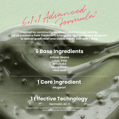 AXIS-Y Mugwort Pore Clarifying Mask - AXIS-Y K-Beauty