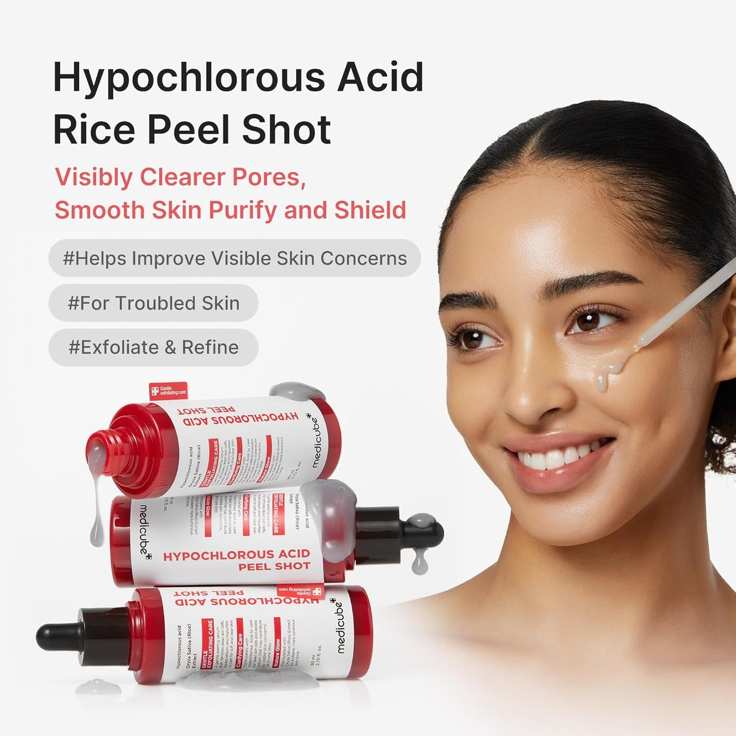 Medicube Rice Peel Shot 80ml - Medicube K-Beauty