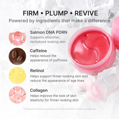 Medicube PDRN Caffeine Collagen Eye Patch 60 patches - Medicube K-Beauty
