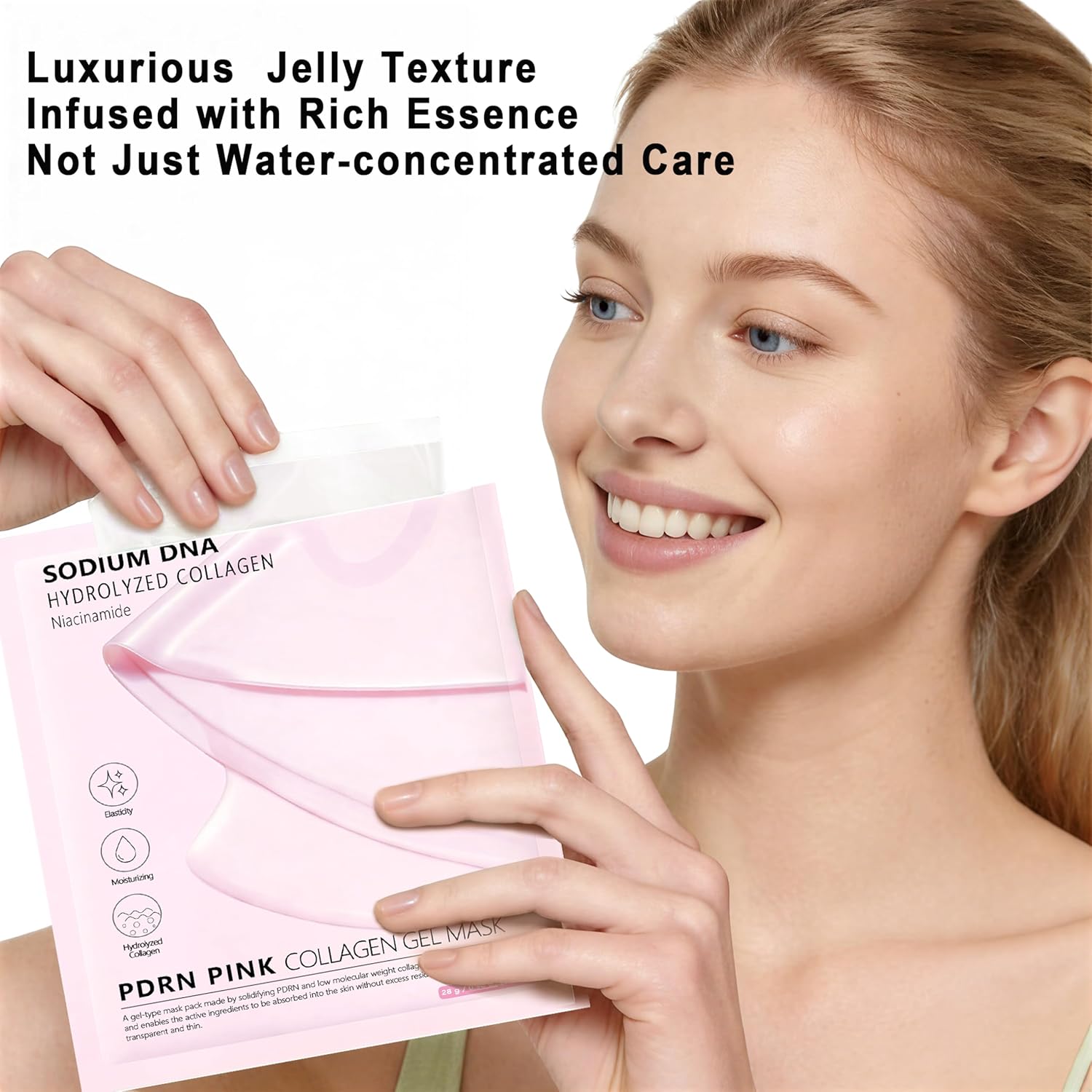 Medicube PDRN Pink Collagen Gel Mask 4-Pack - Medicube K-Beauty