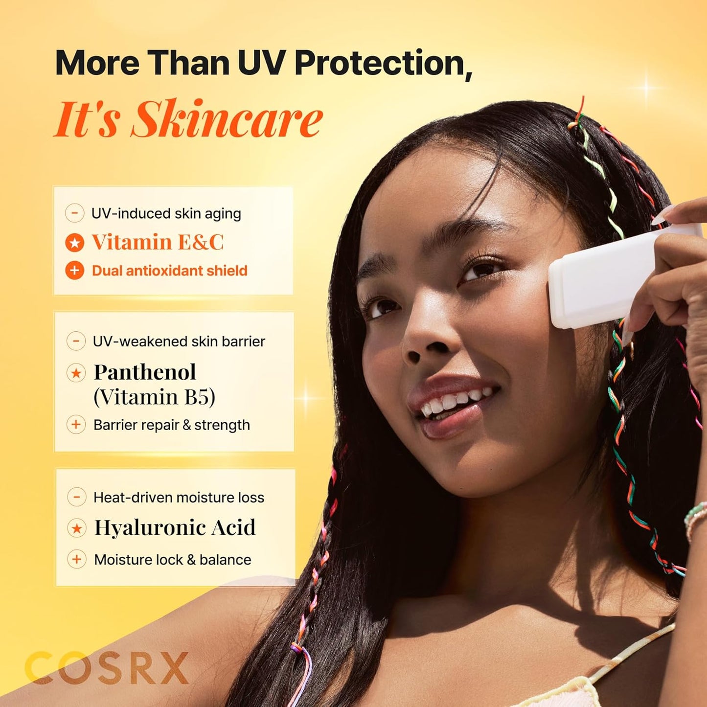 COSRX Airy-Light Sunscreen Stick SPF50 - COSRX K-Beauty