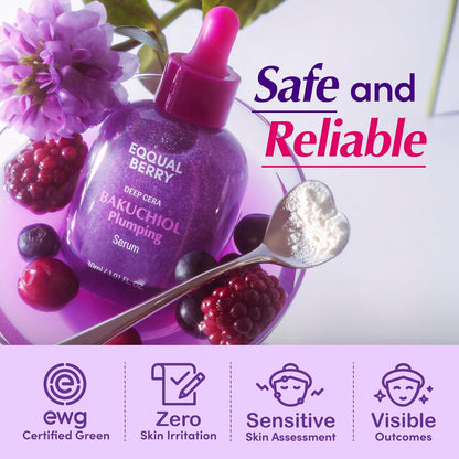 Eqqualberry Bakuchiol Plumping Serum - Eqqualberry K-Beauty