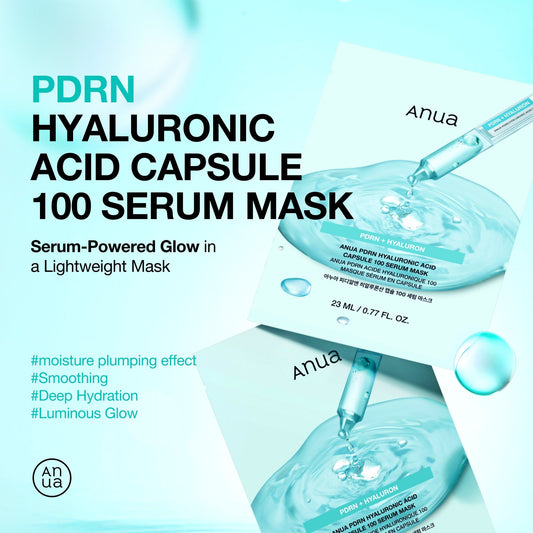 Anua PDRN Hyaluronic Acid Capsule 100 Serum Mask - Anua K-Beauty