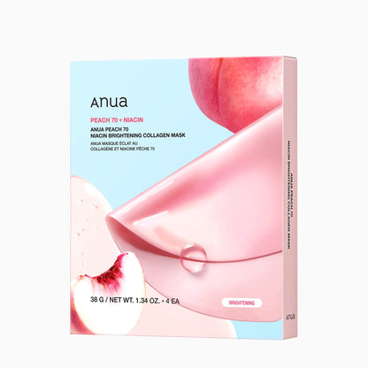 Anua Peach 70 Niacin Brightening Collagen Mask - Anua K-Beauty