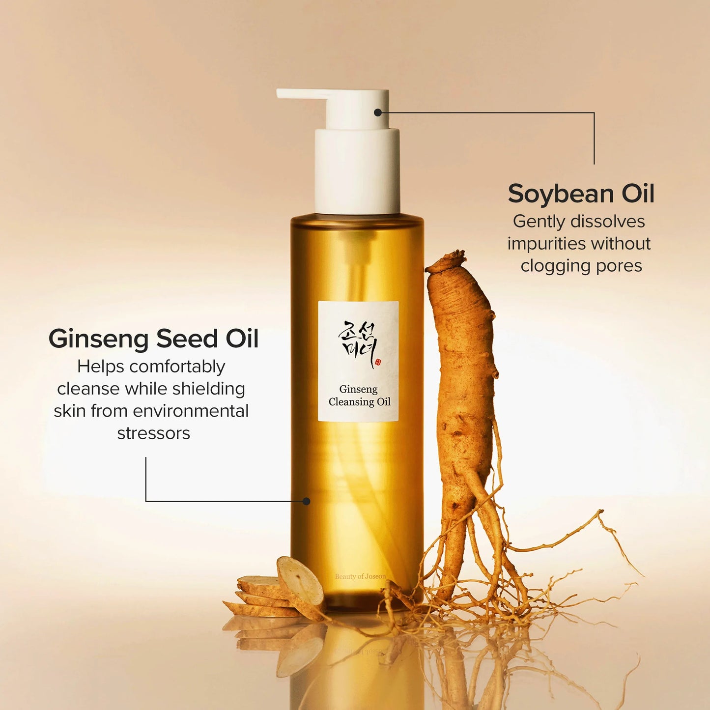 Beauty of Joseon Ginseng Cleansing Oil 210 ml - Beauty of Joseon K-Beauty