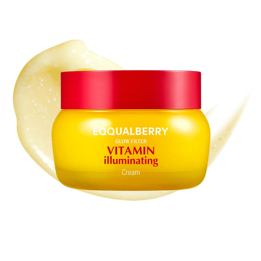 Eqqualberry Vitamin Illuminating Cream 50ml - Korean Vitamin C Brightening Cream K-Beauty