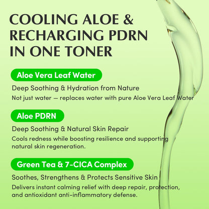 Eqqualberry Aloe PDRN Calming Toner - Eqqualberry K-Beauty