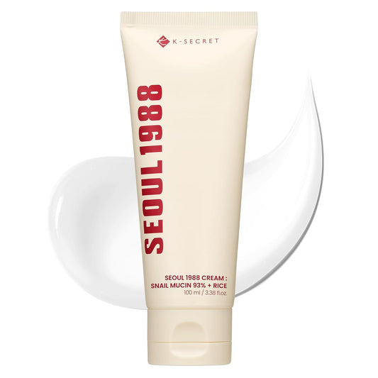 Seoul 1988 Snail Mucin Cream 100ml - Korean Snail Mucin Moisturiser K-Beauty