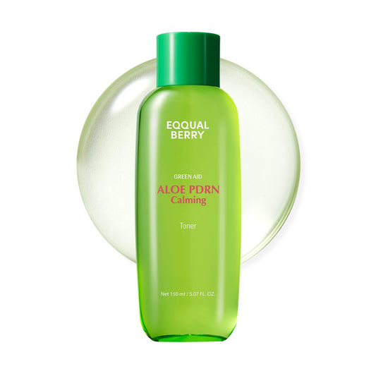 Eqqualberry Aloe PDRN Calming Toner - Korean PDRN Soothing Toner K-Beauty