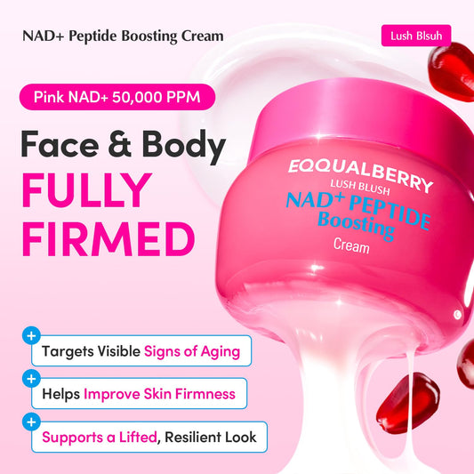 Eqqualberry Nad Plus Peptide Boosting Cream 50ml - Eqqualberry K-Beauty