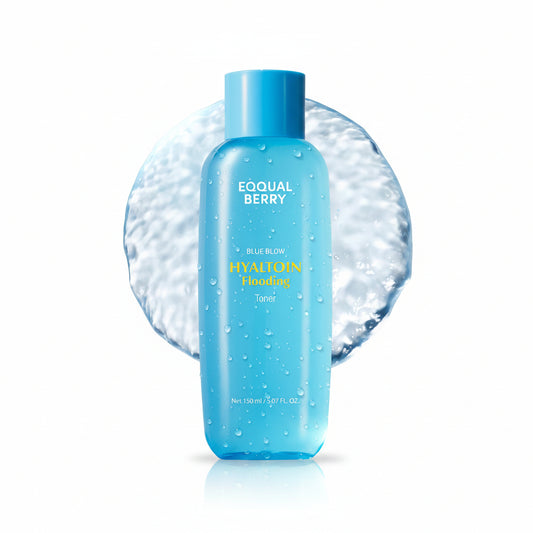 EQQUALBERRY Hyaltoin Flooding Toner - Korean Hyaluronic Acid Toner K-Beauty